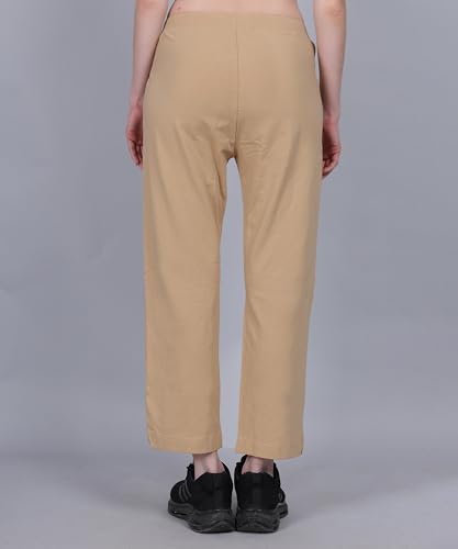 Image of Women's Cotton Light Weight Comfortable, Stretchable, Breathable & Soft Pant Style Jeggings