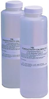 YSI 060911 Conductivity Calibration Solutions, 10, 000 μmho, 1 Pt (Pack of 8)