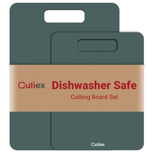 Cutting Boards for Kitchen [Set of 2], Wood Fiber...