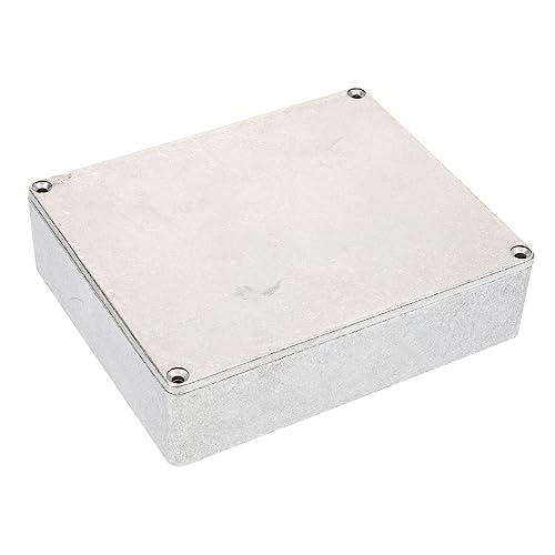 Levemolo Aluminium Box for Guitar Diecasting Case for Replacement Polished Surface