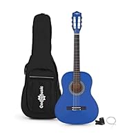 Comes with Gig Bag, Tuner and Strings 3/4 scale is ideal for younger players who are just starting out Strum your first chord and start your musical journey A warm nylon string tone that will spark creativity Let your little one learn, develop, and i...