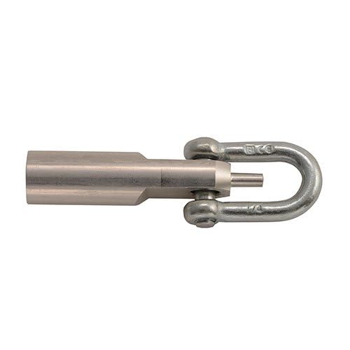 Attache aluminium 30 mm M12 connecteur bride de serrage