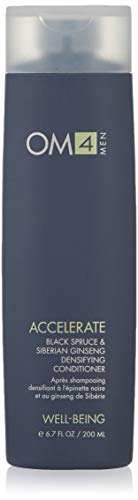 Organic Male OM4 Accelerate: Black Spruce & Siberian Ginseng Hair Densifying Conditioner, 6.7 oz. Organic Male OM4 Accelerate: Black Spruce & Siberian Ginseng Hair Densifying Conditioner, 6.7 oz.