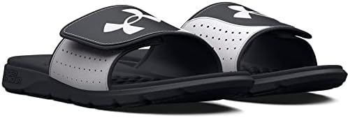 Under Armour Men's Ignite Pro Slide, (003) Black / White / Black, 18, US | Image 4