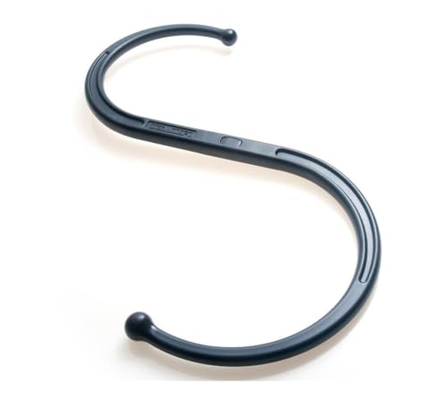 The Pressure Positive Co. Backnobber II Massager Cane Charcoal Black