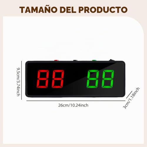 Marcador electrónico de billar digital de mesa multipropósito Milageto resistente 5