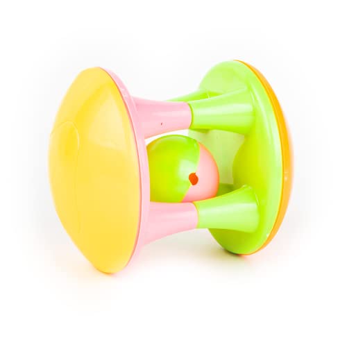 Image of Ratna's Baby Gift Set 2in1 Rattle Roller & Ball Rattle Set for Infants & Toddlers (Multicolor)
