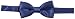 EachWell Solid Color Rayon Boys Kids Adjustable Bow tie Holiday Party Dress up Navy Blue