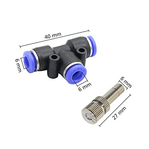 Buse d'atomisation basse pression de serre pour irrigation de ferme et humidification - 4