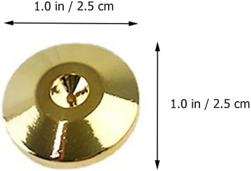 FARUTA 3 PCS Replacement Speaker Spike Pad Foot Cone Base Copper Spike Protector : Electronics