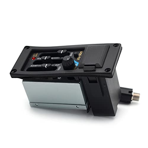 TSTS 3 Banda Ha Lasciato La Mano Sinistra della Chitarra Eq. Pickup del Preamplificatore Piezo per La Chitarra Acustica Preamplificatore Chitarra Acustica