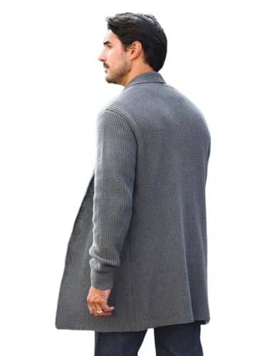 Men's Slim Fit Sweater Open Front Cardigan
