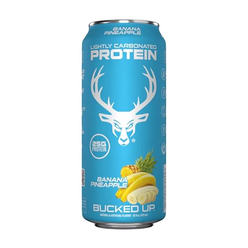 Bucked Up Lightly Carbonated Protein Soda | 25g Whey Isolate