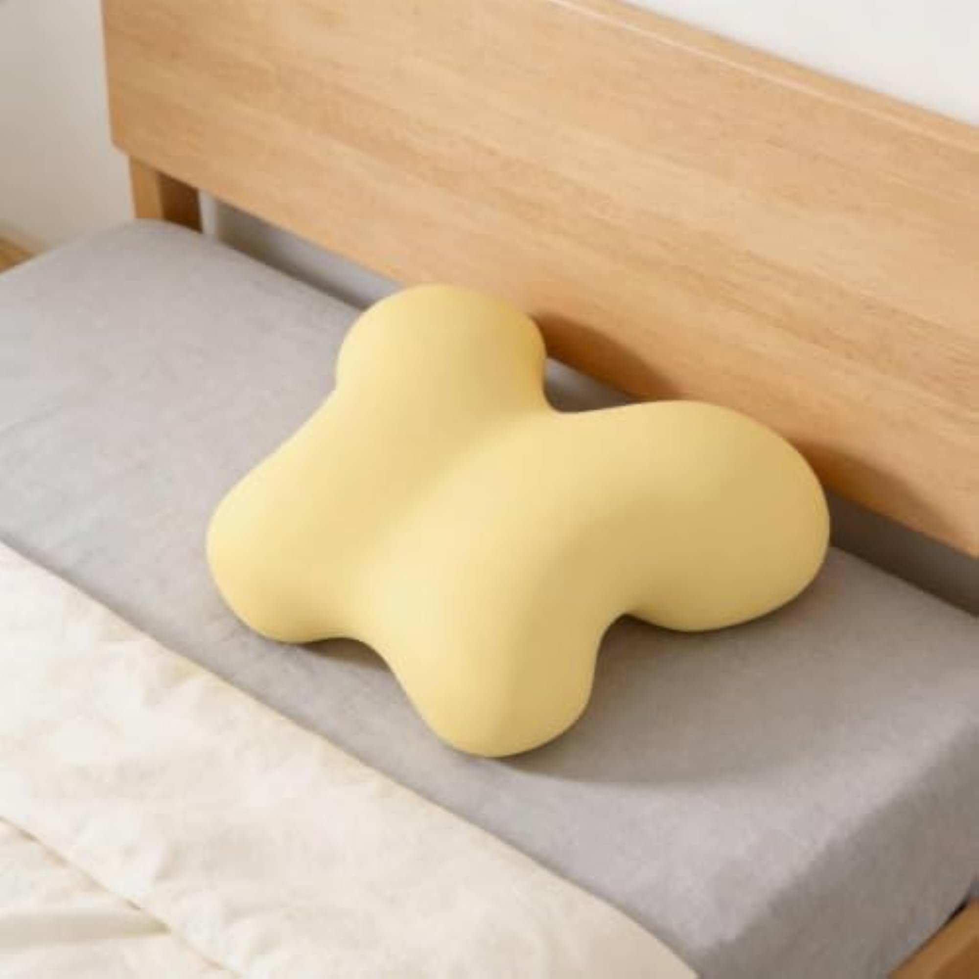 Office Rest Pillow with Arm Hole, Gray Green