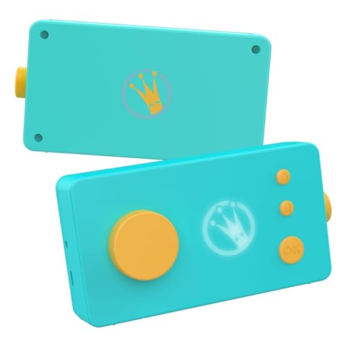 Lunii - Ma Fabrique à Histoires Verte + 2h30 d'histoires à Composer incluses à télécharger, Boîte à Histoires Interactive pour Enfants de 3 à 8 Ans - Conteuse fabriquée en France