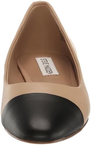 Steve Madden Women's Blair Ballet Flat, Tan Leather, 7 | Image 1