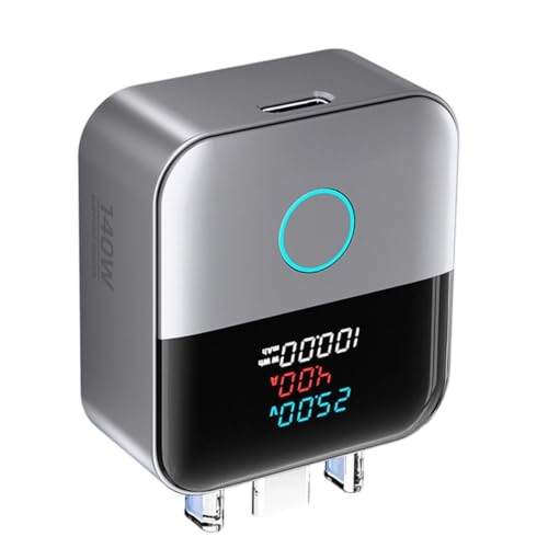 Adaptador de viaje 140W seguro para cargar reloj, cámara y teléfono en el hogar