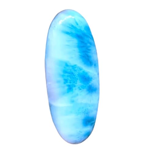 Larimar cabochon en vrac pour fabrication de pendentif et bague