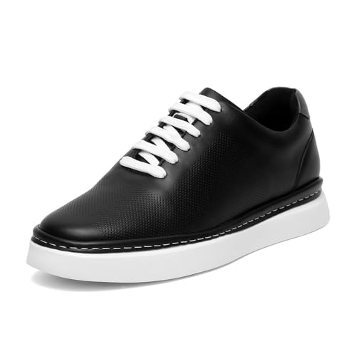 Image of LOUIS STITCH Play Men's Egyptian Black Fashion Sneakers for Men All Day Comfortable Wear (SNK-FSD)