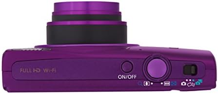 Canon PowerShot ELPH 340 HS 16MP Digital Camera - Wi-Fi Enabled (Purple)