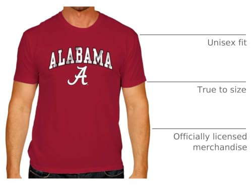Image of NCAA Gameday Cotton T-Shirt for Men and Women | Officially Licensed NCAA Tee - Preshrunk Ring-Spun Cotton - Screen-Printed Team Logo