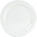 CFS 4300202 Durus Narrow Rim Melamine Dinner Plate, 10.5", White (Pack of 12)
