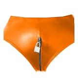 JPHHRP Lockable Panties for Men Customizable Orange