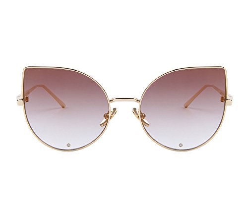 Retro Cat Eye Sunglasses for Women Men Metal Bridge Sunglasses Fashion Shades for Beach Driving Travel Outdoor Activities2