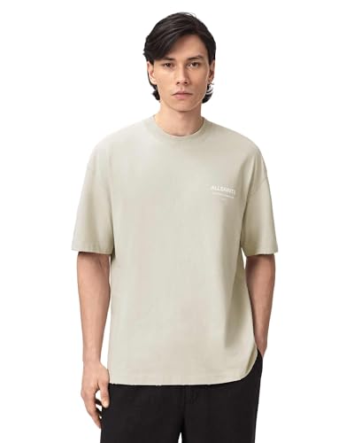 Allsaints Dreamer SS Crew haut mode homme tee-shirt manches courtes col rond uni