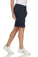 MATY FASHION Damen Bermuda Kurze Hose Shorts für den Strand Sweatpants Sommerhose 44 (34-40, Dunkelblau) – Ansicht 4