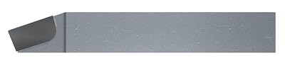 Micro 100 BL-10 Brazed Tool, Left Hand Square Shank Diameter"Style B", 4" Length, 5/8" Width, 5/8" Height, Tip Dimension of 5/32" Thick, 3/8" Width, 3/4" Length, 1/32" Radius