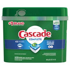 Cascade Complete Dishwasher Detergent, Fresh Scent (Pack of 4)4
