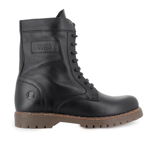 Bottines plates C350 Coronel Tapiocca noires parfaites pour la marche urbaine
