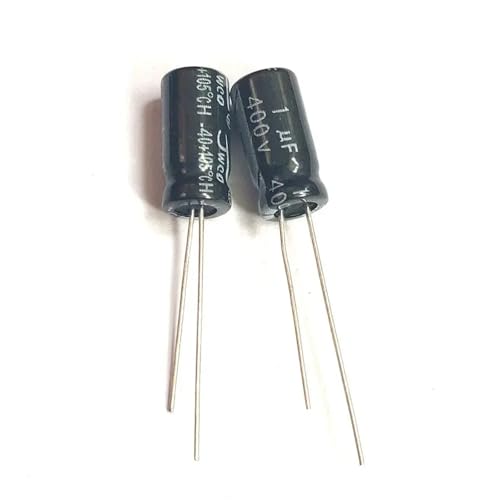 Condensateur électrolytique 400V 8.2uF aluminium pour atelier de bricolage et domotique