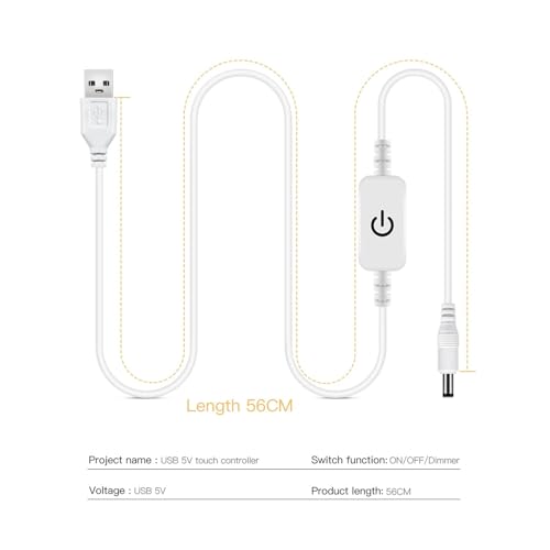 Interrupteur de lumière LED 5V tactile pour ruban variable - 2