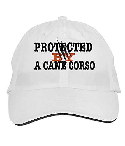Gorra Ajustable Makoroni Protection Cane Corso Blanca miniatura 1