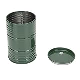 RC Oil Drum Decoration, Einfach zu Installierende Wetterresist -Legierungs -Tank Dekoration für 1/8 und 1/10 Skala Scrawler (Green)