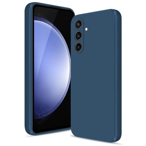 Coque Samsung S23 FE silicone étui souple antichoc bleu anti-rayures