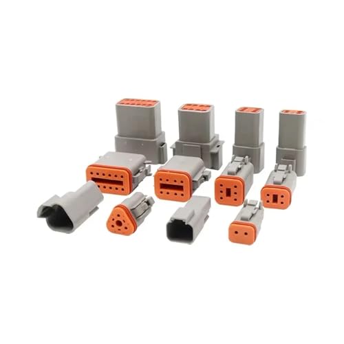 Connecteurs de fils étanches DT06 et DT04 prise scellée automobile avec boîte à broches