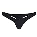 Brazilian V Style Bikini Bottom Swimwear Bathing Swimsuit Swimwear Thong (US 8-10/Label XL, A. Army Green) (Label S/US 2-4, A. Black)