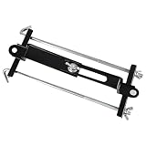 UHANBUT Car Battery Hold Down Kit, Adjustable Batteries Tie Down Holder, Universal Battery Crossbar with J Bolt, Car Battery Holder Bracket Kit for SUVs Cars Trucks (10.6"/270mm Bolt)