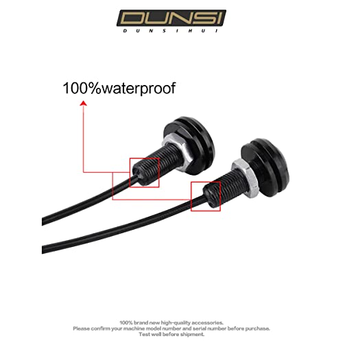 10 pares lámparas LED Eagle Eye 9W 6500K blanco xenón miniatura 6