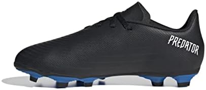 adidas Big Kid Predator Edge.4 Flexible Ground Core Black/White/Vivid Red 4 | Image 5