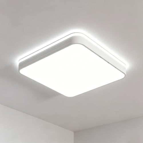 Plafonnier plat fin de 5,8 cm idéal pour les plafonds bas