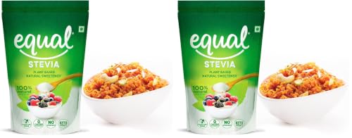 Image of Equal Stevia Pouch (400g) | Sugar-Free Powder | Natural Plant-Based Sweetener | Sweetness Equivalent to 1Kg of Sugar | 100% Natural & Zero Calorie Sugar Substitute | Tastes Like Sugar | Ideal for Diabetics