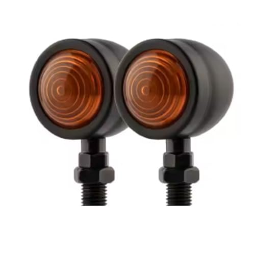 Clignotants de moto à balles 12V avec lampe à fil unique pour moto