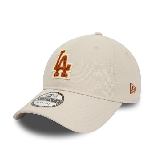 New Era Los Angeles Dodgers LA Cap 9Twenty Strapback Baseball MLB Kappe Teamlogo beige - One-Size