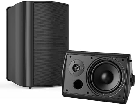 Curated visual reference: Picture Idea: Pyle Outdoor Wall Speakers 6 5 2 Way Speaker System