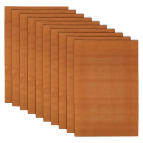 HOBBIESAY 10Pcs Clay Oven Work Mat Avoid Slip Mat Polymer Clay Mats Bake Tool Oven Liners for DIY Crafts Projects 30x20cm/11.81x7.87 Inch