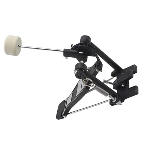 FUNOMOCYA Single Bass Drum Pedal Chain Replacement for Drum Set Sturdy Material Black Color for Beginners
